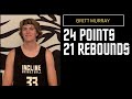 Britt Murray 24 Pts, 21 Rebs vs Trojans basketball 2021 AAU Arizona Hoops Summit Full Highlights