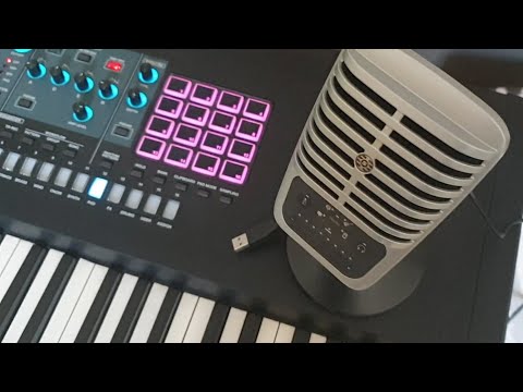 Using a USB microphone with the Roland Fantom-6/7/8