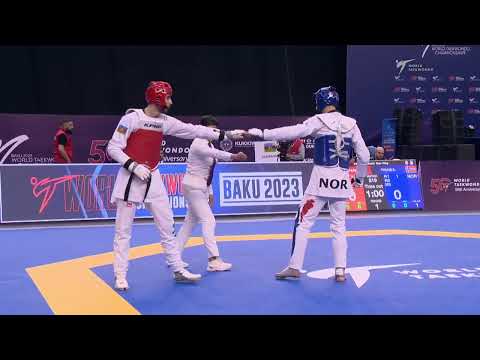 219 R16 Men  74kg NOR THUNE S  AZE GAFAROV E