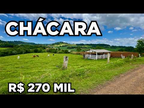 CHÁCARA 2.3 HECTARES RIO PASTO E AÇUDE R$270MIL
