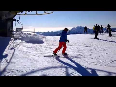 Cadere da sulla seggiovia....