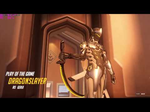 DragonSlayer (Doom64) Team kill on overwatch with Genji