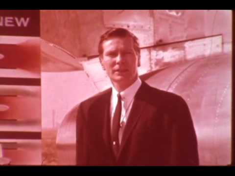 F 2069 American Airlines Flagship Newsreel on Boeing 707 astrojet