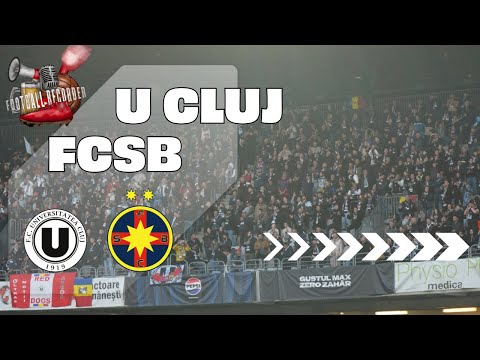 ATMOSFERA SUPERBA LA U CLUJ - FCSB 0-2! CUM S-A SIMTIT ATMOSFERA