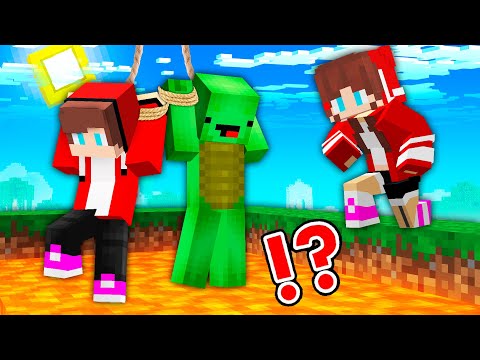 JJ Girl Revenge on Mikey and JJ! - Maizen Minecraft