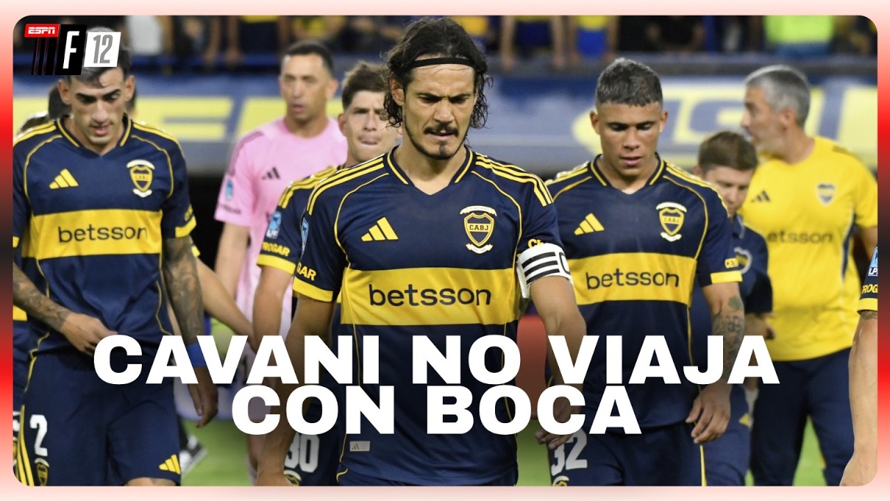SIN CAVANI, OTRA VEZ: Información de ÚLTIMO MOMENTO en Boca con Mariano Closs en #ESPNF12
