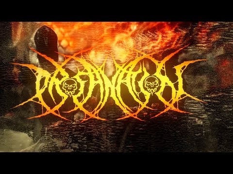 Profanation - PROFANATION - UNHOLY BRUTALITY UNLEASHED [OFFICIAL LYRIC VIDEO] 