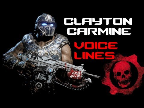 Gears of War 4 - Clayton Carmine Quotes Voice Lines