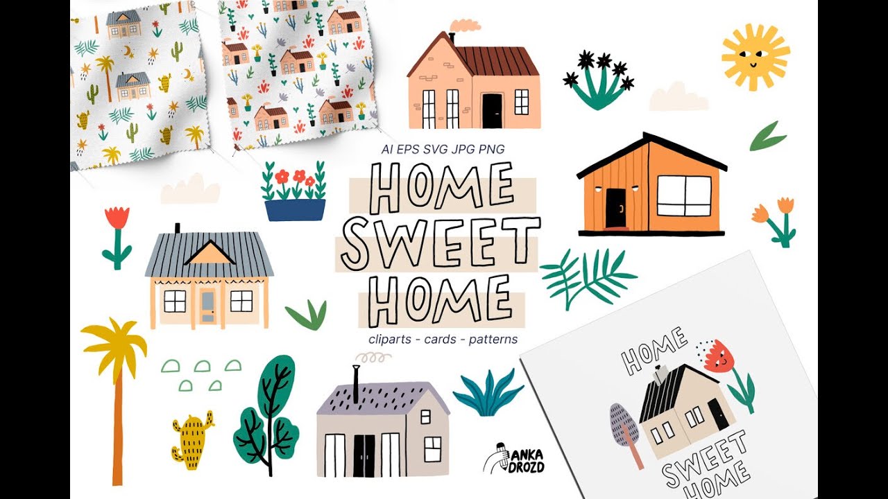 Home Sweet Home Stock Graphics Download