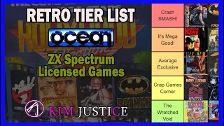 Retro Tier List - Ocean Software Licensed Games (ZX Spectrum Edition) | Kim Justice