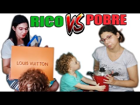 Rico Vs Pobre DIA DAS MÃES 2017 - DANY E CADU