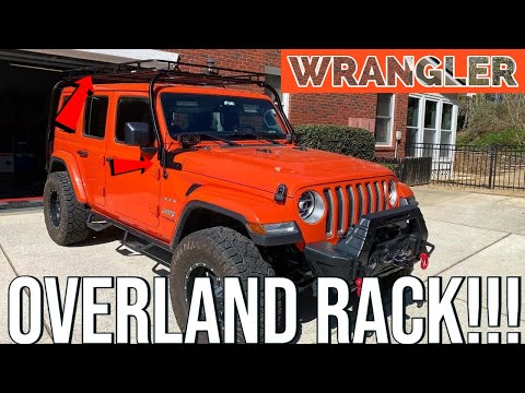 JL Jeep Wrangler - New Garvin Industries Expedition Rack Install