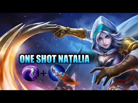 ONE SHOT NATALIA IS REAL!! | ONE SHOT BUILD | #mlbb #mobilelegends