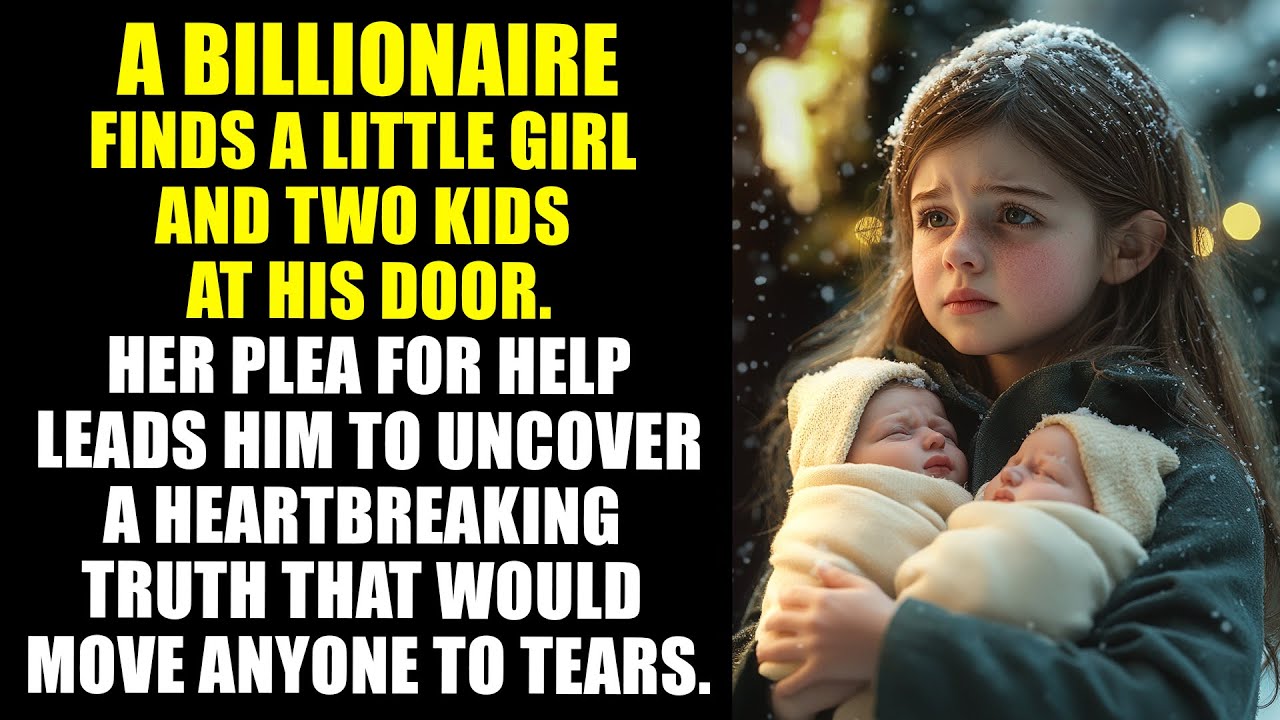 MILLIONAIRE Saves A Little Girl Holding Two Babies On A COLD DAY, But She Reveals A TRUTH To Him...