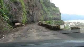 preview picture of video 'Madeira - Strasse zwischen Boaventura und Ponta Delgada (ER101)'
