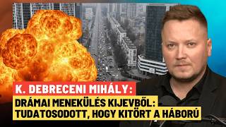 Dráma Kijevben: kitört a háború, így menekültünk a lángoló városból - Debreceni Mihály
