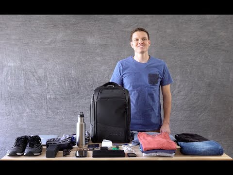 The NOMATIC Travel Pack - Product Walk Through / How to Pack