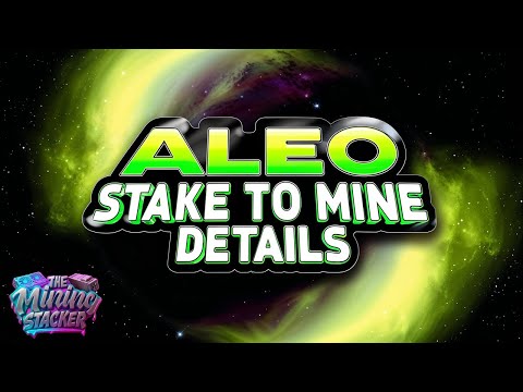 Mining ALEO Will Have MAJOR CHANGES ! IF You Have an ALEO ASIC From IceRiver / GoldShell ,WATCH THIS