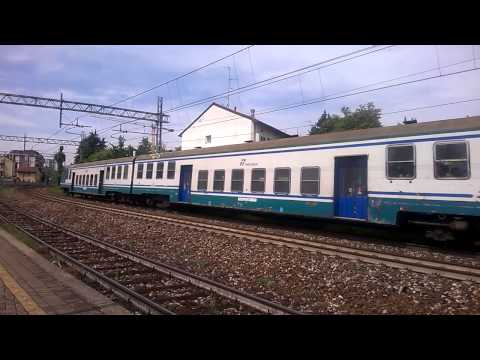 E464 199 Trenord + 6 piano ribassato 1965 - Monza Sobborghi - 09/05/2015