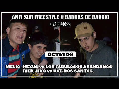 Barras de Barrio / Anfi Sur -MELIO -NEXUS vs LOS FABULOSOS ARANDANOS vs RIED -HVO vs UCZ-DOS SANTOS.