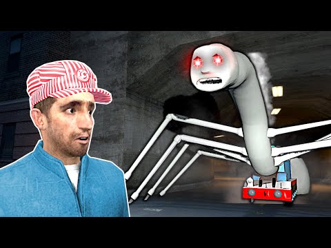 CURSED THOMAS THE TRAIN IS HUNGRY! - Garry's Mod Gameplay