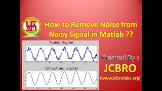 How to remove noise from noisy signal in Matlab?