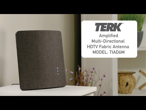 TERK TIAD6M Amplified - Multi-Directional - HDTV Fabric Antenna