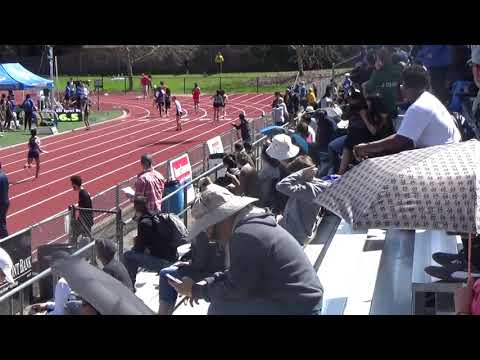 2019 Bay Area Relays Girls' FS 800m Sprint Medley Relay Heat #2