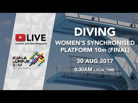 Women's Synchronised Diving 10m platform final | 29th SEA Games 2017