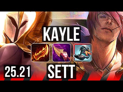 KAYLE vs SETT (TOP) | KR Master | 25.21