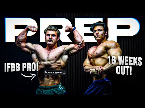 PREP DAY 1 - Chest with IFBB PRO Bram + Posing in the snow