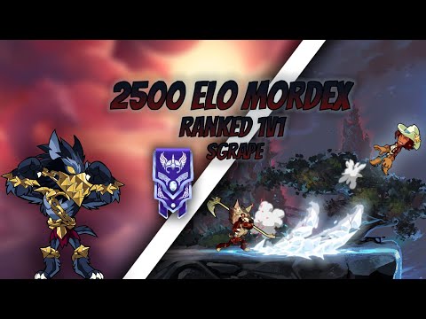 Ranked Mordex ( 2500 elo ) ( Brawlhalla )