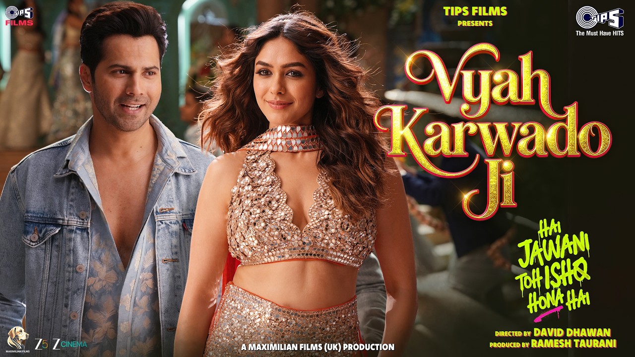 Vyah Karwado Ji | Hai Jawani Toh Ishq Hona Hai | Varun, Mrunal | WNC | Mika | Asees | Vayu