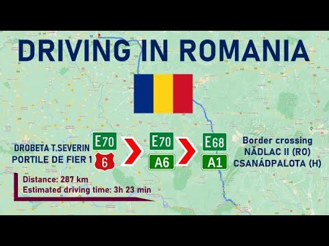 ROAD TRIP 2021 - PART 16 ROMANIA:  DROBETA T.SEVERIN  - NĂDLAC II (RO)/CSANÁDPALOTA (H)