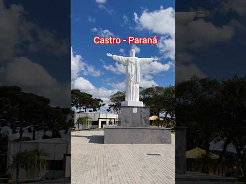 Morro do Cristo da cidade de Castro no Paraná Brasil Brazil