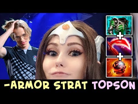 Topson STRAT to make Mirana meta again — mass armor reduction