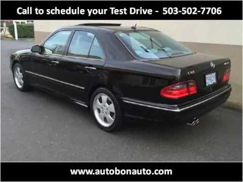2002 Mercedes-Benz E-Class Used Cars Portland OR