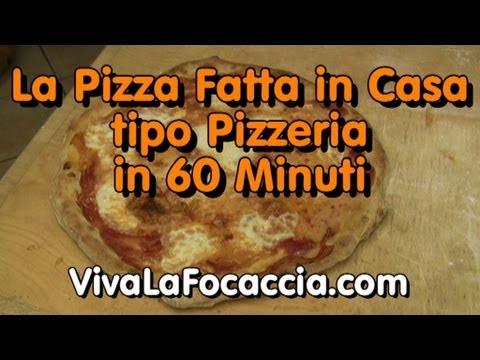 Ricetta Pizza Veloce Senza Lievito