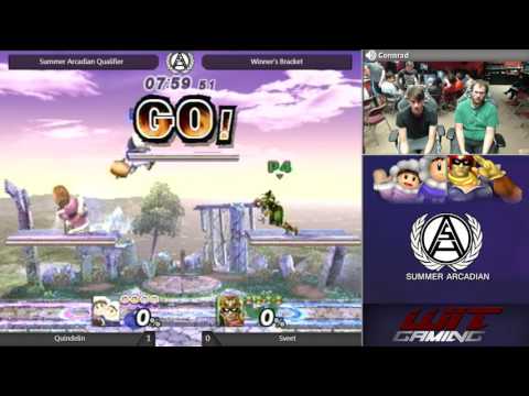 Quindelin (IC's) vs Sveet (Falcon, Marth) - ASH@WIT PM Summer Arcadian Bracket