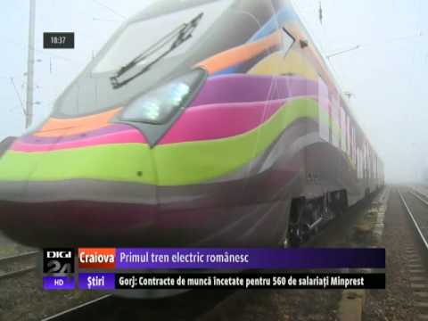 07 01 2014    Digi24   Primul tren electric românesc, produs la Craiova