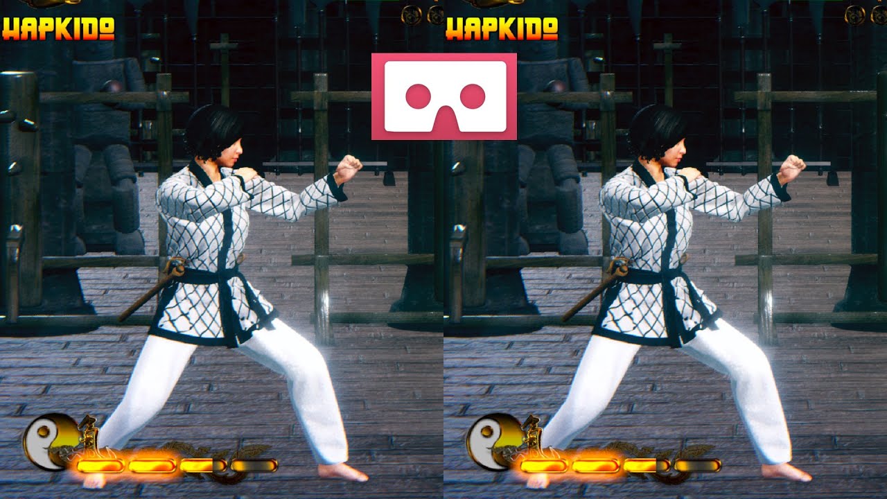 Shaolin vs Wutang 3D VR video 3D SBS VR Box google cardboard