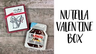 Nutella Valentine Box Tutorial