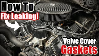 302 SBF Valve Cover Gasket Install - Cork vs Rubber Gaskets
