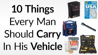 10 Things To Carry In Your Vehicle | Essential Emergency Items For Your Car Truck or Motorcycle