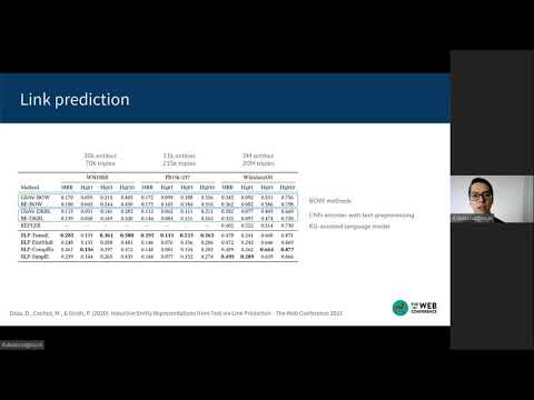 Inductive Entity Representations from Text via Link Prediction