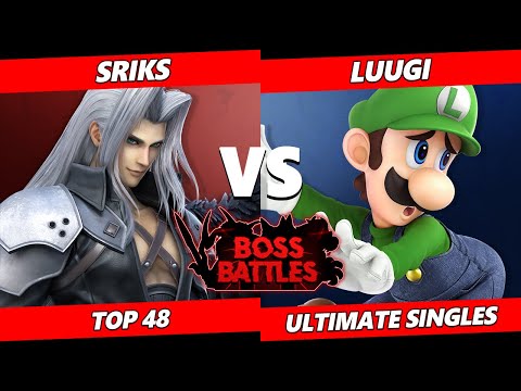 Boss Battles: Phase 1 - Sriks (Sephiroth) Vs. Luugi (Luigi) SSBU Ultimate Tournament