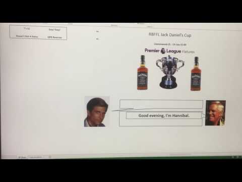 RBFFL 2017 JD Cup Semi-final draw