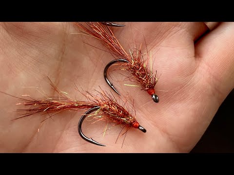 Fly tying ( Copper Bully ) wetfly for sea trout