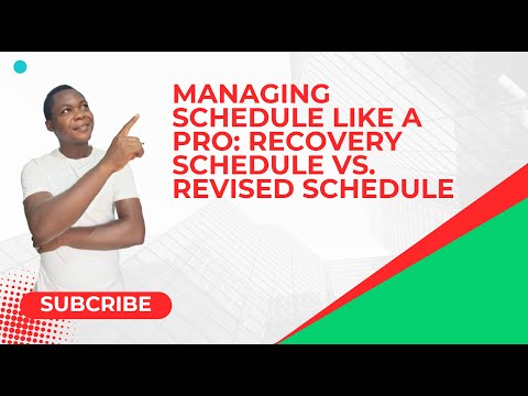 The #1 Scheduling Mistake You're Making with Recovery and Revised Schedules