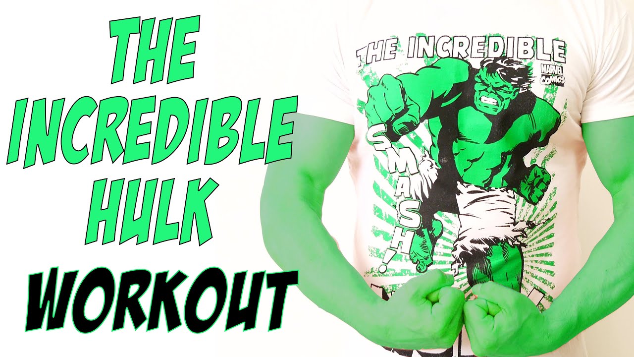 THE INCREDIBLE HULK BODYWEIGHT WORKOUT - No equipment, Full Body Home Workout